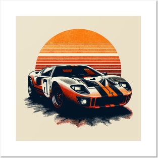 Ford GT40 Posters and Art